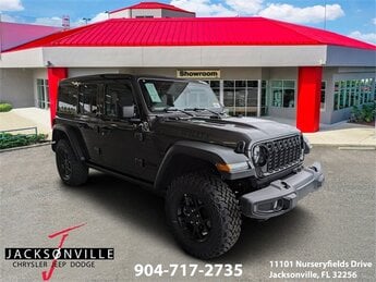 2026 Granite Crystal Metallic Clearcoat Jeep Wrangler Willys 4X4 SUV 3.6L V6 24V VVT Engine