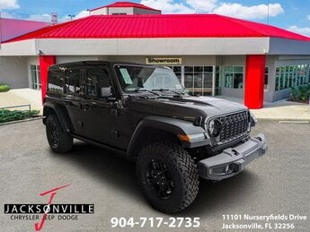 2026 Granite Crystal Metallic Clearcoat Jeep Wrangler Willys 4 Door 3.6L V6 24V VVT Engine SUV 4X4