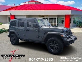 2024 Jeep Wrangler Sport S 4 Door Automatic 4X4 SUV 3.6L V6 24V VVT Engine
