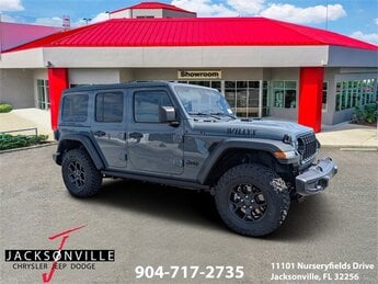 2025 Jeep Wrangler Willys Automatic 3.6L V6 24V VVT Engine SUV 4X4 4 Door