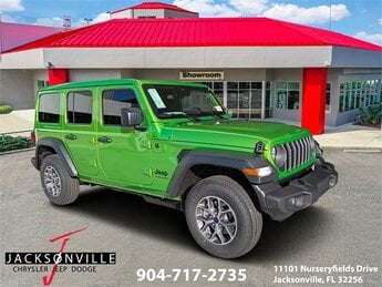 2026 Mojito Clearcoat Jeep Wrangler Sport S 3.6L V6 24V VVT Engine 4 Door SUV 4X4