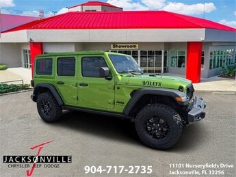 2025 Jeep Wrangler Willys 3.6L V6 24V VVT Engine 4 Door SUV