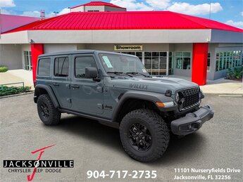 2026 Anvil Clearcoat Jeep Wrangler Willys 3.6L V6 24V VVT Engine 4 Door SUV Automatic 4X4