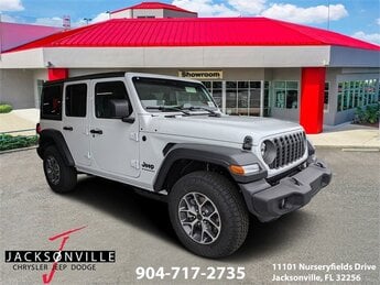 2026 Bright White Clearcoat Jeep Wrangler Sport S Automatic 3.6L V6 24V VVT Engine 4X4 SUV