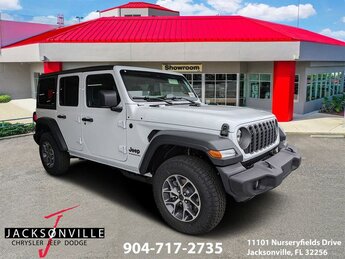2026 Bright White Clearcoat Jeep Wrangler Sport S 4 Door SUV Automatic 3.6L V6 24V VVT Engine 4X4
