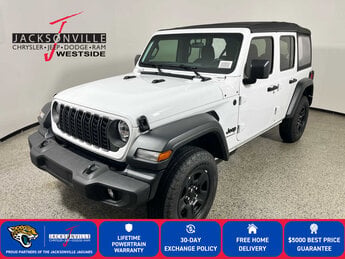 2026 Bright White Clearcoat Jeep Wrangler Sport 4X4 Automatic SUV 4 Door