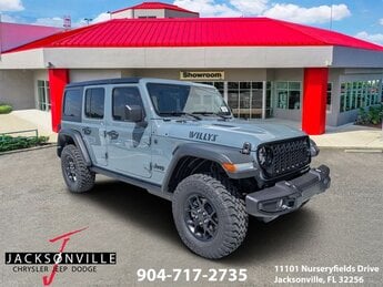 2026 Anvil Clearcoat Jeep Wrangler Willys 3.6L V6 24V VVT Engine 4X4 4 Door SUV Automatic