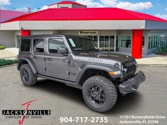 2026 Jeep Wrangler Willys 4X4 3.6L V6 24V VVT Engine Automatic