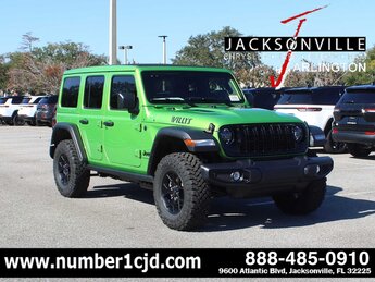 2026 Jeep Wrangler Willys 4 Door Automatic G 3.6L V6 Cylinder Engine3.6