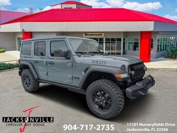 2026 Jeep Wrangler Willys 4X4 3.6L V6 24V VVT Engine SUV 4 Door Automatic