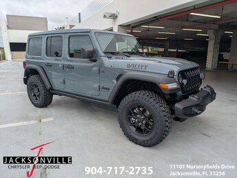 2026 Anvil Clearcoat Jeep Wrangler Willys Automatic 4X4 3.6L V6 24V VVT Engine