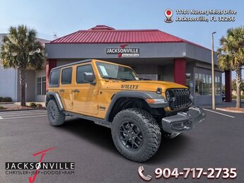 2026 Goldilocks Jeep Wrangler Willys 3.6L V6 24V VVT Engine 4 Door SUV