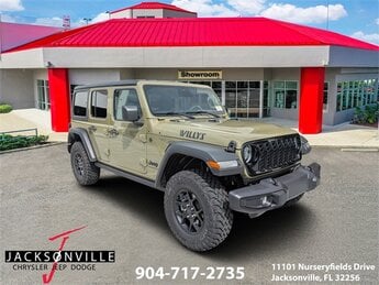 2025 41 Jeep Wrangler Willys Automatic 2.0L I4 DOHC Engine 4X4 4 Door