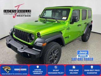 2026 Mojito Clearcoat Jeep Wrangler Sport S SUV G 2.0L 4 Cylinder Engine2.0 Automatic 4X4
