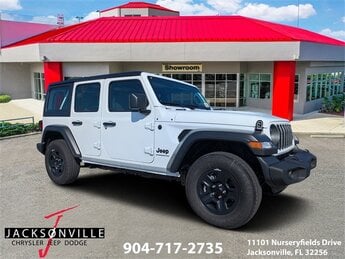 2026 Jeep Wrangler Sport 4X4 4 Door 2.0L I4 DOHC Engine SUV Automatic