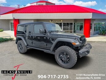 2026 Jeep Wrangler Willys 2.0L I4 DOHC Engine Automatic 4X4 4 Door SUV