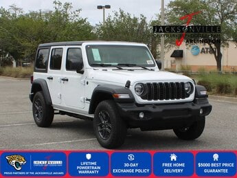 2026 Bright White Clearcoat Jeep Wrangler Sport 4X4 SUV 4 Door Automatic