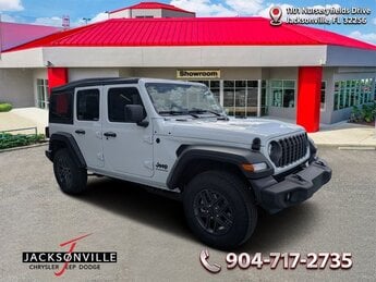 2026 Bright White Clearcoat Jeep Wrangler Sport 4 Door 2.0L I4 DOHC Engine Automatic 4X4