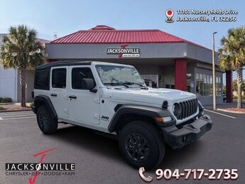 2026 Bright White Clearcoat Jeep Wrangler Sport SUV 2.0L I4 DOHC Engine Automatic