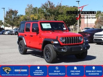 2026 Firecracker Red Clearcoat Jeep Wrangler Sport 4 Door 4X4 Automatic SUV
