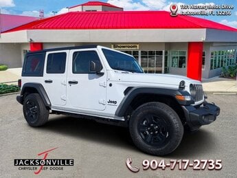 2026 Bright White Clearcoat Jeep Wrangler Sport Automatic 4 Door 4X4
