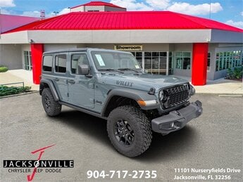 2025 Jeep Wrangler Willys 2.0L I4 DOHC Engine 4X4 Automatic