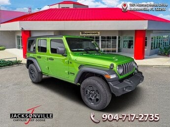 2026 Jeep Wrangler Sport 4 Door SUV 4X4 2.0L I4 DOHC Engine Automatic