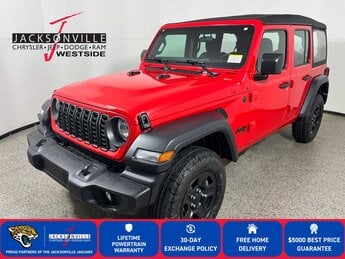 2026 Firecracker Red Clearcoat Jeep Wrangler Sport SUV 4 Door G 2.0L 4 Cylinder Engine2.0 4X4 Automatic
