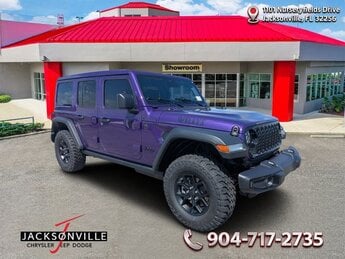2026 Jeep Wrangler Willys SUV 4X4 Automatic 2.0L I4 DOHC Engine