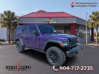 2026 Jeep Wrangler Willys 4X4 4 Door 2.0L I4 DOHC Engine SUV