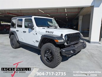 2026 Bright White Clearcoat Jeep Wrangler Willys SUV 4X4 4 Door