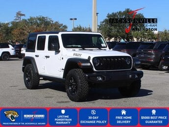 2026 Bright White Clearcoat Jeep Wrangler Willys SUV 4X4 Automatic G 2.0L 4 Cylinder Engine2.0