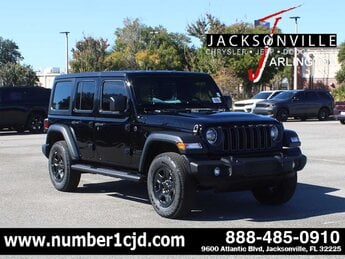 2026 Black Clearcoat Jeep Wrangler Sport 4X4 SUV 4 Door G 2.0L 4 Cylinder Engine2.0