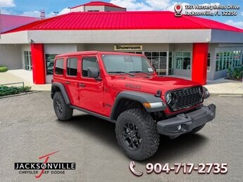 2026 Jeep Wrangler Willys SUV 2.0L I4 DOHC Engine 4X4 4 Door