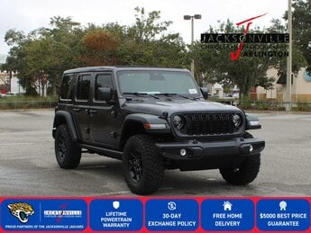 2026 Granite Crystal Metallic Clearcoat Jeep Wrangler Willys 4X4 SUV 4 Door G 2.0L 4 Cylinder Engine2.0