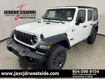 2026 Bright White Clearcoat Jeep Wrangler Sport S 4X4 SUV Automatic