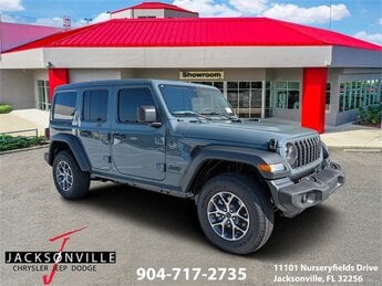 2025 Anvil Clear Coat Jeep Wrangler Sport S 4 Door SUV Automatic 4X4 2.0L I4 DOHC Engine