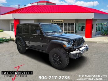 2026 Granite Crystal Metallic Clearcoat Jeep Wrangler Willys 2.0L I4 DOHC Engine SUV 4X4 Automatic