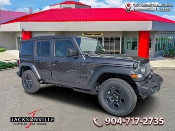 2026 Granite Crystal Metallic Clearcoat Jeep Wrangler Sport SUV 4X4 4 Door