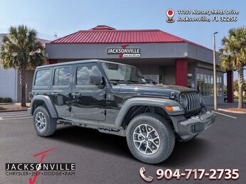 2026 Black Clearcoat Jeep Wrangler Sport S 2.0L I4 DOHC Engine Automatic SUV 4 Door 4X4