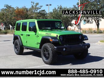2026 Jeep Wrangler Willys 4X4 4 Door Automatic
