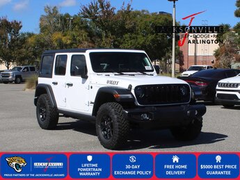 2026 Bright White Clearcoat Jeep Wrangler Willys G 2.0L 4 Cylinder Engine2.0 Automatic 4X4 4 Door SUV