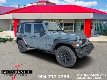 2026 Anvil Clearcoat Jeep Wrangler Sport 4X4 Automatic 2.0L I4 DOHC Engine