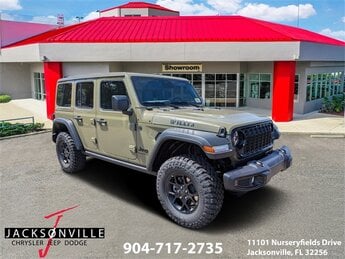2025 Jeep Wrangler Willys 4X4 Automatic 2.0L I4 DOHC Engine SUV