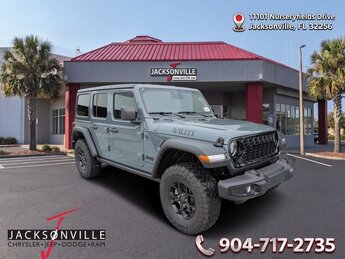 2026 Anvil Clearcoat Jeep Wrangler Willys 4X4 2.0L I4 DOHC Engine SUV 4 Door