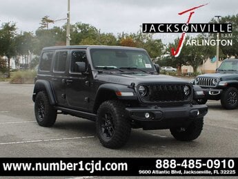 2026 Granite Crystal Metallic Clearcoat Jeep Wrangler Willys Automatic SUV G 2.0L 4 Cylinder Engine2.0