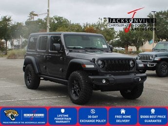 2026 Granite Crystal Metallic Clearcoat Jeep Wrangler Willys 4X4 4 Door G 2.0L 4 Cylinder Engine2.0 Automatic SUV