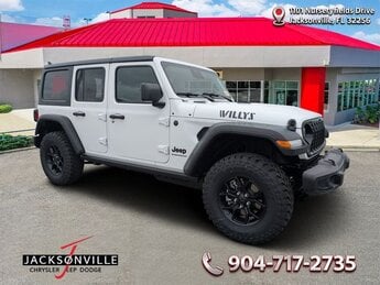 2026 Jeep Wrangler Willys 4X4 SUV 2.0L I4 DOHC Engine 4 Door Automatic