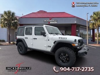 2026 Jeep Wrangler Willys 2.0L I4 DOHC Engine 4X4 Automatic 4 Door