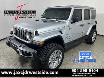 2024 Silver Zynith Clearcoat Jeep Wrangler Sahara 4 Door Automatic SUV